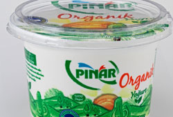 Pınar’dan organik yoğurt