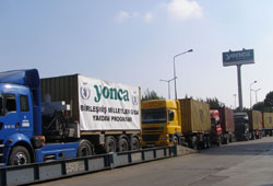 Suriye'ye yardım ihalesini Yonca aldı
