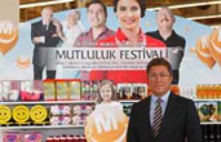 Migros 58. yıldönümünde 'mutluluk' dedi